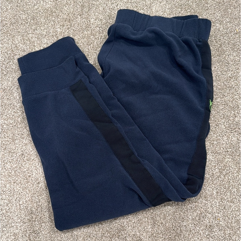 Navy Dudley Stephen’s fleece joggers